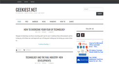 Desktop Screenshot of geekiest.net